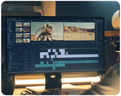 adding music, text, and subtitles 1